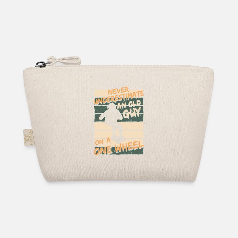 Old Guy On A One Wheel Bio-Täschchen