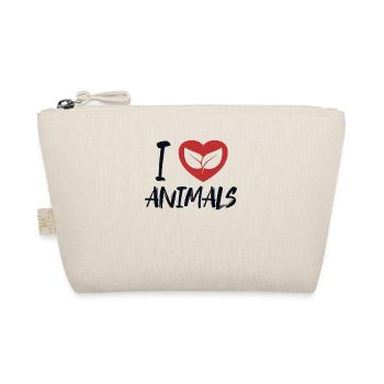 J’aime les animaux Végétaliens végétaliens à base de plantes Végétaliens Véganisme - Trousse biologique - nature - Devant