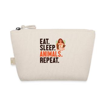 Manger des animaux endormis Répéter Végétaliens Végétaliens Véganisme - Trousse biologique - nature - Devant