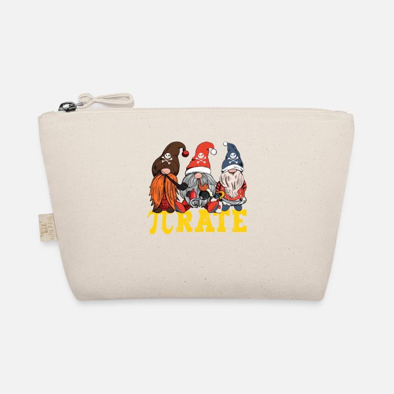 Funny Pirates Gnome Happy Pi Day Symbol Math Organic Pouch
