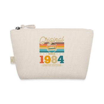 Vintage 1984 Geburtstagsgeschenk - Bio-Täschchen - Natur - Vorne