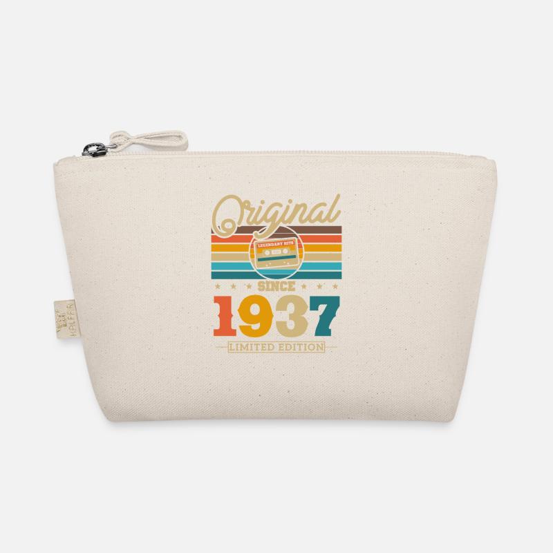 Vintage Geburtstagsgeschenk 1937 Bio-Täschchen
