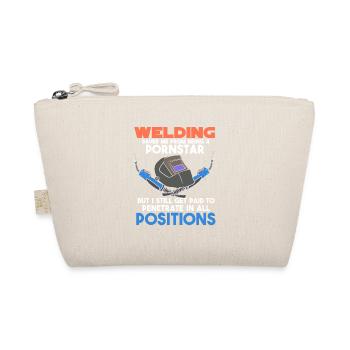 Welding Saved Me - Bio-Täschchen - Natur - Vorne