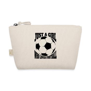 Soccer Team Soccer Design Soccer Player - Organic Pouch - nature - Front