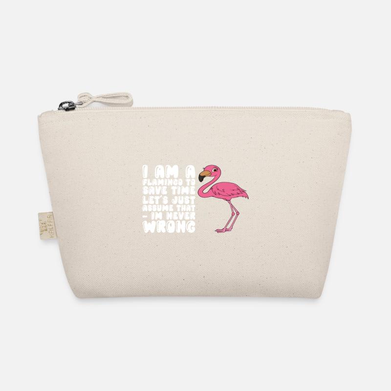 Funny flamingo Organic Pouch