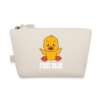 Funny duck Cute ducks - Organic Pouch - nature - Front