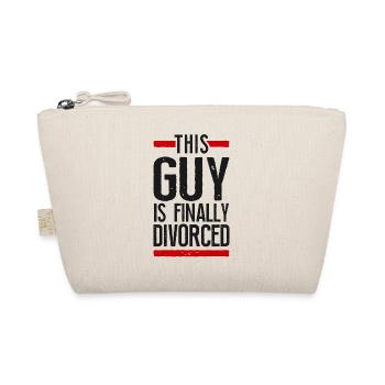 Happy Divorce Party This Guy Is - Organic Pouch - nature - Front
