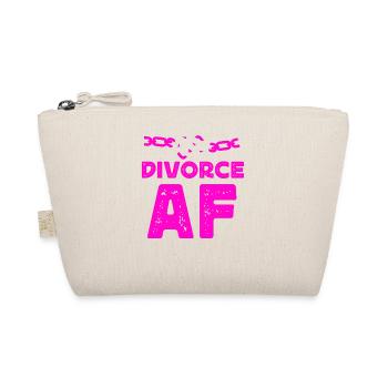 Happy Divorce Party Divorce Af - Organic Pouch - nature - Front