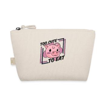 Trop mignon pour manger végétalien végétalien végétalien - Trousse biologique - nature - Devant