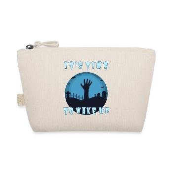 "It's time to wake up", Réveil Zombie Halloween - Trousse biologique - nature - Devant