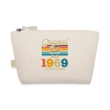 1969 Vintage Birthday - Organic Pouch - nature - Front