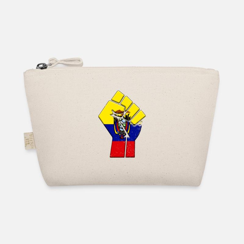 Ecuador Flag Ecuadorian Country Pride Native Organic Pouch