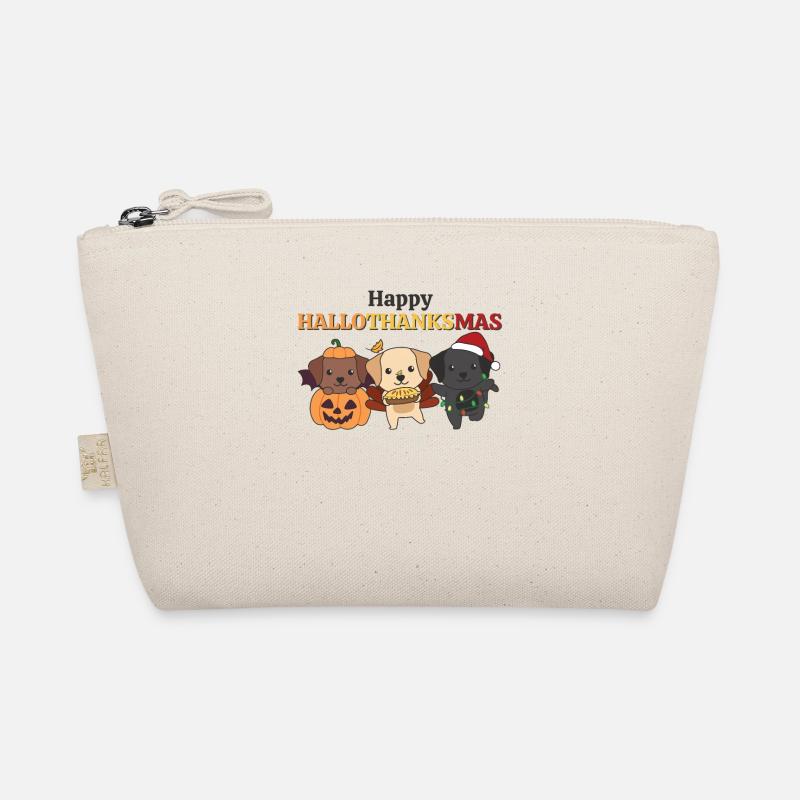 Joyeux Hallothanksmas Labrador Chiens de Noël Trousse biologique