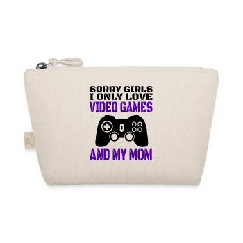 Gamer Gamer Gamer Gaming Video Game Controller - Organic Pouch - nature - Front