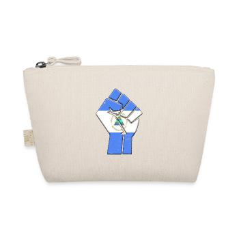 Nicaragua Flag Nicaraguan Country Pride Native - Organic Pouch - nature - Front