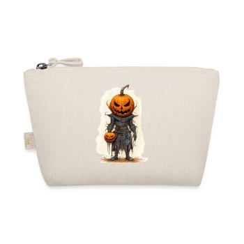 Halloween Jack O Lanterne Crâne Citrouille - Trousse biologique - nature - Devant