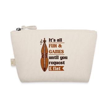 instrument de musique, musicien, joueur de dulcimer, - Trousse biologique - nature - Devant