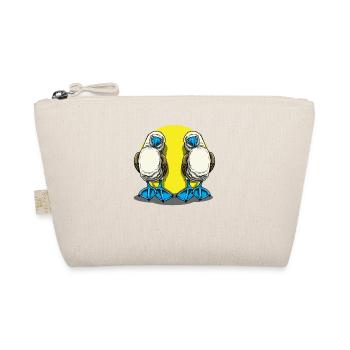 Galapagos Blue-footed Couple - Organic Pouch - nature - Front