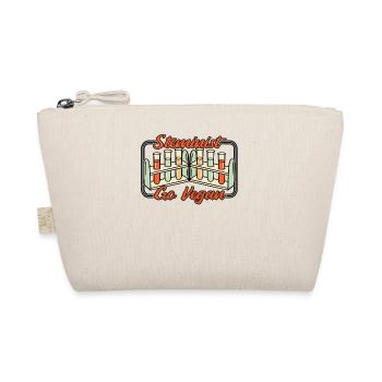 Steminist Go Vegan Scientist Empowering Women - Organic Pouch - nature - Front
