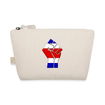 Costa Rica Flag Rican Country Pride Native - Organic Pouch - nature - Front