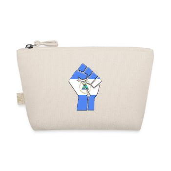Nicaragua Flag Nicaraguan Country Pride Native - Organic Pouch - nature - Front