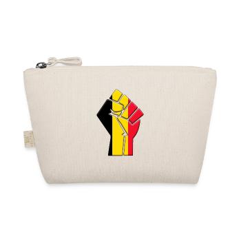 Belgium Flag Belgian Country Pride Native - Organic Pouch - nature - Front