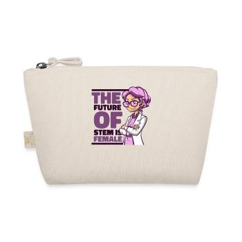 The Future Of STEM Is Female Empowering Women - Organic Pouch - nature - Front
