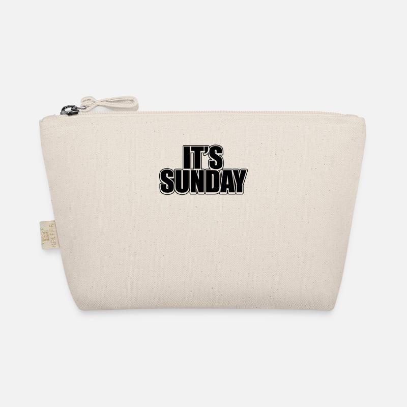 Funny Black Sunday Weekly Prank Day Cool Jokes Pun Organic Pouch