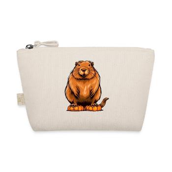 Capybara Citrouille Paresseux Costume de fête d’Halloween - Trousse biologique - nature - Devant