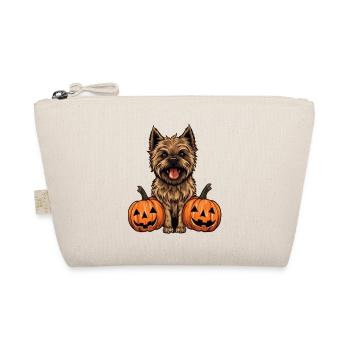 Cairn Terrier Chien Citrouille Lazy Halloween Party - Trousse biologique - nature - Devant