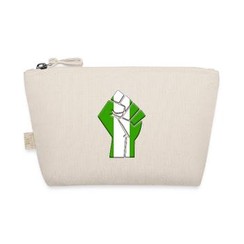 Nigeria Africa Flag Nigerian Country Pride Native - Organic Pouch - nature - Front