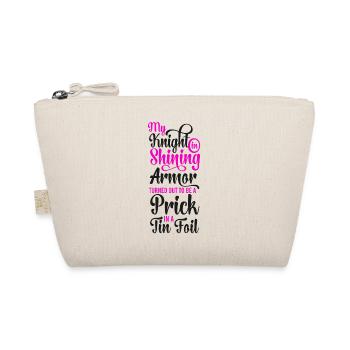 Happy Divorce Party My Knight In - Organic Pouch - nature - Front