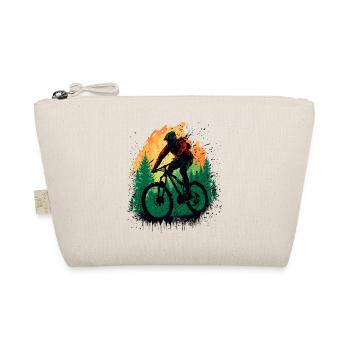 Vintage VTT VTT Cycliste de descente - Trousse biologique - nature - Devant