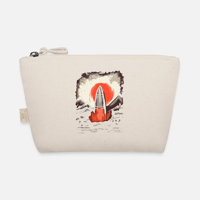 Japanese Red Sun: Launch of a rocket Organic Pouch