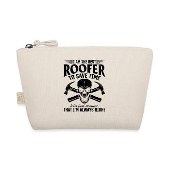 Je suis le meilleur couvreur pour gagner du temps - Funny Roofer S - Trousse biologique - nature - Devant