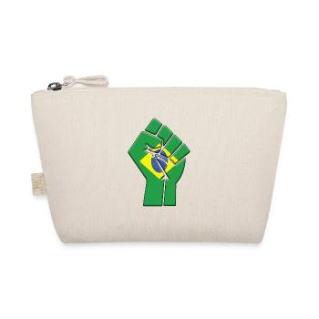 Brasilien-Flagge Brasilianischer Country Pride Native - Bio-Täschchen - Natur - Vorne