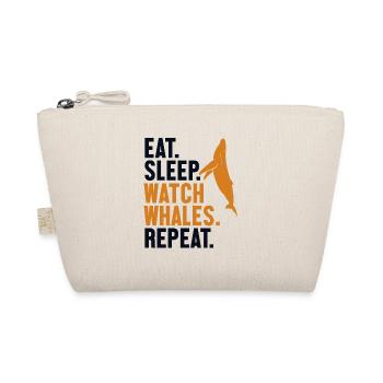 Eat Sleep Watch Baleines Repeat Cetacea Watcher - Trousse biologique - nature - Devant