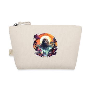 Bigfoot Natur Buntes Grafikdesign - Sasquatc - Bio-Täschchen - Natur - Vorne