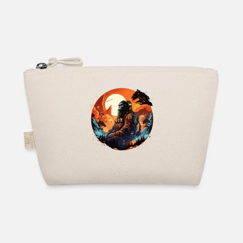 Chill Ape in einer anderen Welt - Outer Space Ape Astro Bio-Täschchen