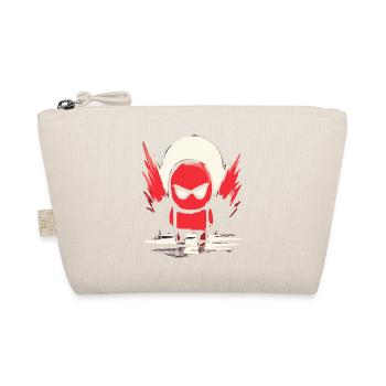 Soleil rouge japonais: enfant super-héros rouge - Trousse biologique - nature - Devant