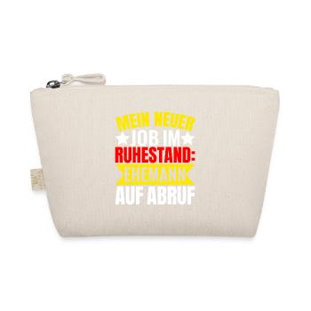 Witzige Sprüche Ehemann Auf Abruf - Bio-Täschchen - Natur - Vorne