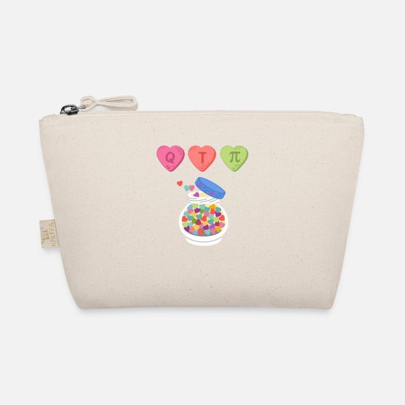 Funny Pi Day Math Symbol Science Cutie (QT) Organic Pouch