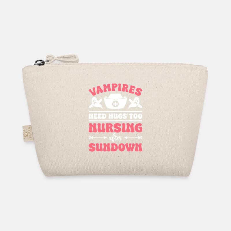 Vampires Need Hugs Too Nursing After Sundown Nurse Organic Pouch