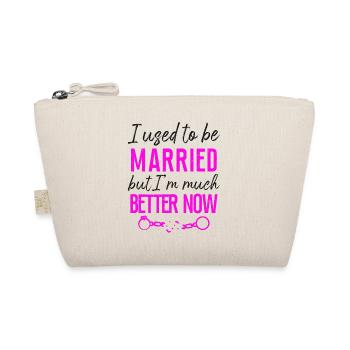 Happy Divorce Party I Used To Be - Organic Pouch - nature - Front