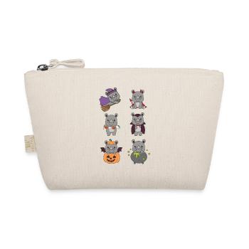 Rhinocéros Halloween Devil Pumpkin Vampire Costume - Trousse biologique - nature - Devant