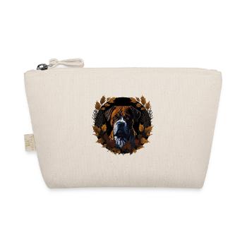 Chien Boxer En Automne Feuilles D’automne Boxer - Trousse biologique - nature - Devant