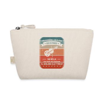 Ma Nella Mia Testa Sto Suorando Il Violino - Organic Pouch - nature - Front
