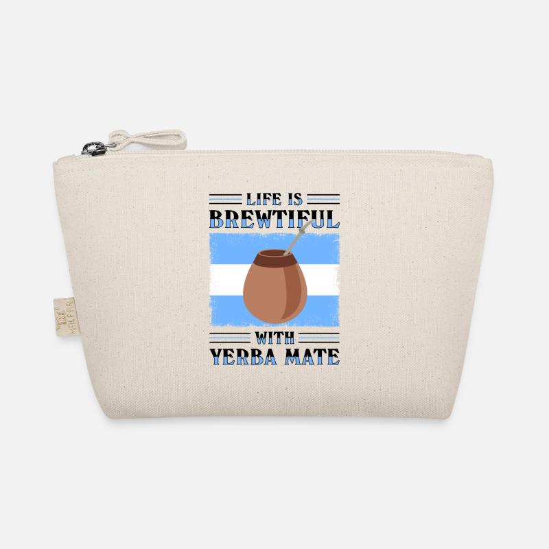 Argentina flag Argentine yerba mate tea Organic Pouch