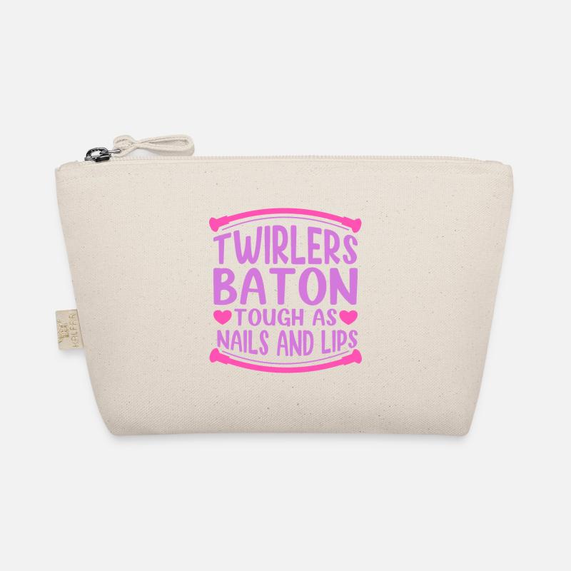 Baton Twirling Twirlers Baton Tough As Nails & Lip Bio-Täschchen