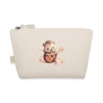 Hedgehog joue de la guitare - Trousse biologique - nature - Devant